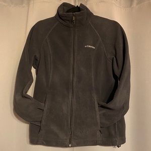 Columbia Fleece Full ZIP Jacket—Black